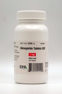 Glimepiride Tablets USP 1MG 500 CT