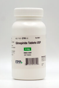 Glimepiride Tablets USP 4MG 500CT